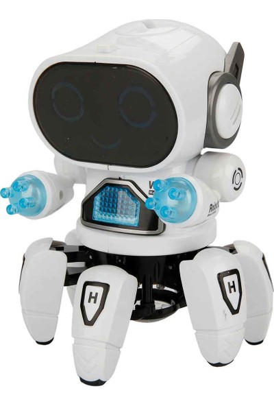 Rising Toys Dans Eden Yengeç Robot - Beyaz