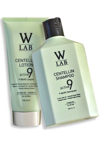 W-Lab W Lab Centellin Lotion + Centellin Shampoo Set