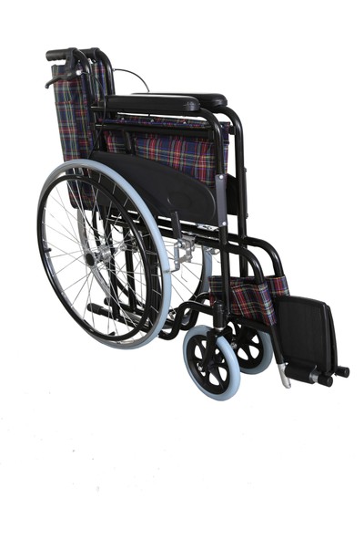 Medcenter Refakatçı Frenli Standart Manuel Tekerlekli Sandalye