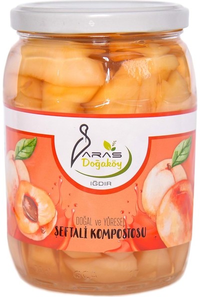 Aras Doğaköy Doğal ve Yöresel Şeftali Kompostosu 650 gr