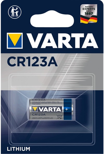 Varta 6205301401 Professional Lithium Cr123A Pil