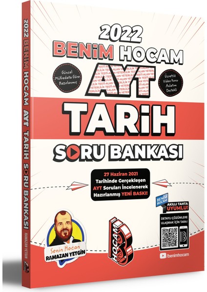 AYT 2022 Tarih Tamamı Video Çözümlü Soru Bankası