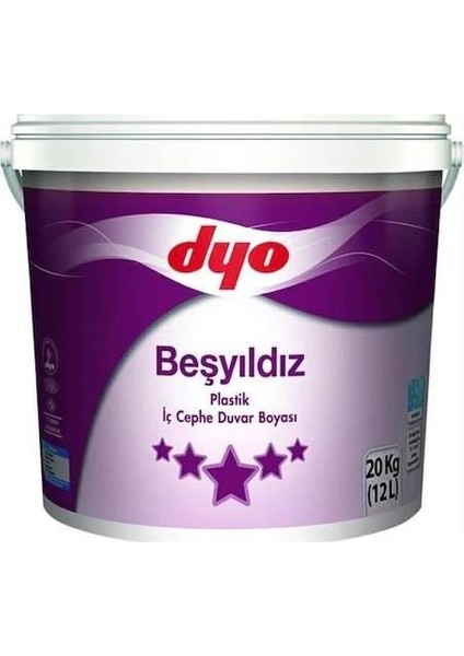 Beşyıldız Plastik Iç Cephe Boyası 10 kg