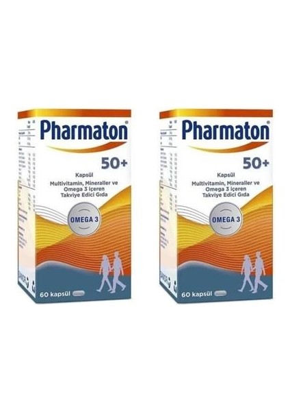 50 PLUS 60 Kapsül, 2'li Paket