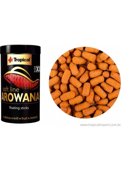 Soft Line Arowana Xxl 250ML / 80GR Balık Yemi