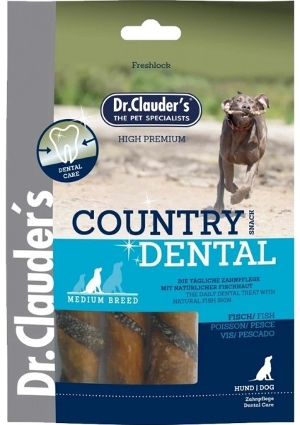 Dr.clauders Country Dental Balık Etli Köpek Ödül Maması 100 Gram