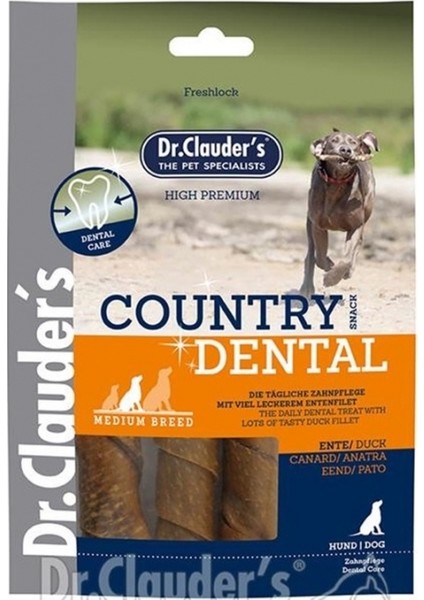 Dr.clauders Country Dental Ördek Etli Köpek Ödül Maması 120 Gram
