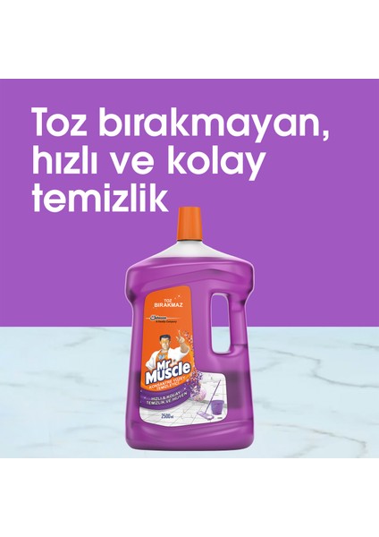 Mr Muscle  Yüzey Temizleyici 2500 ml Lavanta