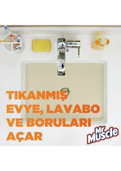 Mr Muscle Granül Lavabo Açıcı 4 Al 3 Öde