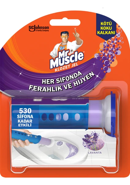 Mr Muscle Klozet Jel Lavanta Tuvalet Temizleyici