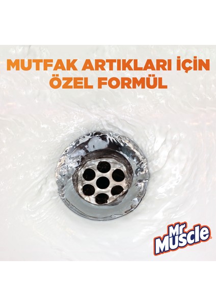 Mr Muscle Jel Lavabo Açıcı Mutfak 500 ml