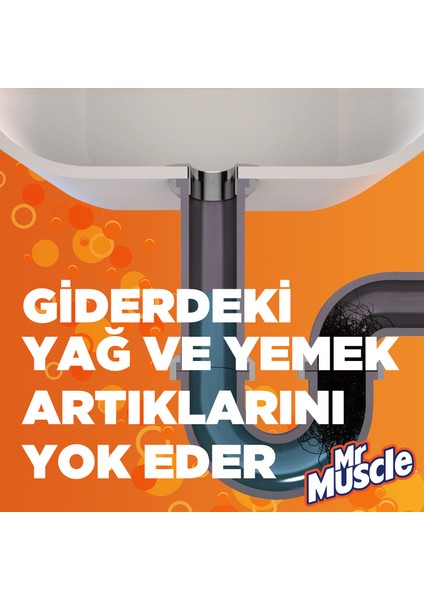 Mr Muscle Jel Lavabo Açıcı Mutfak 500 ml