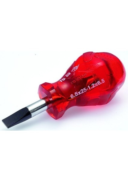 Kraft Seri Düz Uçlu Topaç Tornavida 6.5X40