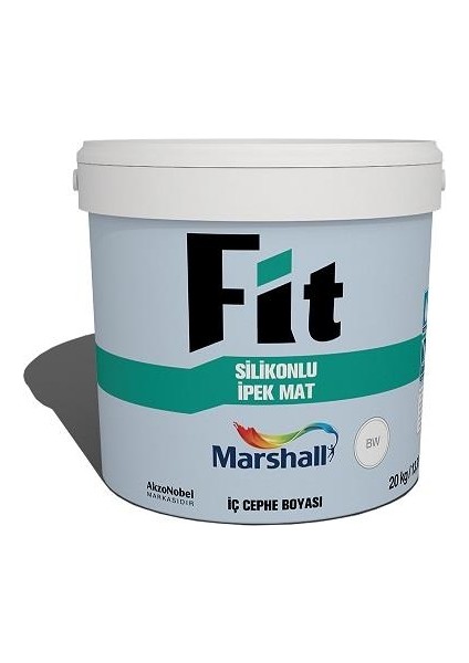 Fit Silikonlu Ipek Mat Iç Cephe Boyası 10 kg