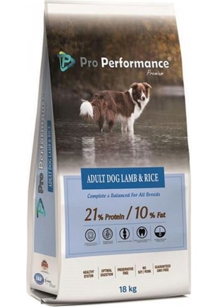 Premium Kuzu Etli Yetişkin Köpek Maması 18 kg