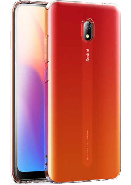 Xiaomi Redmi 8A Kılıf Şeffaf Silikon Hibrit Case