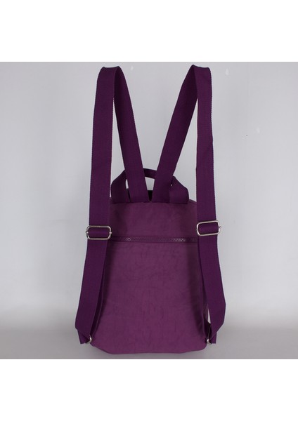8830 Unisex Klinkır Kumaş Sırt Çantası Mor fırsatları