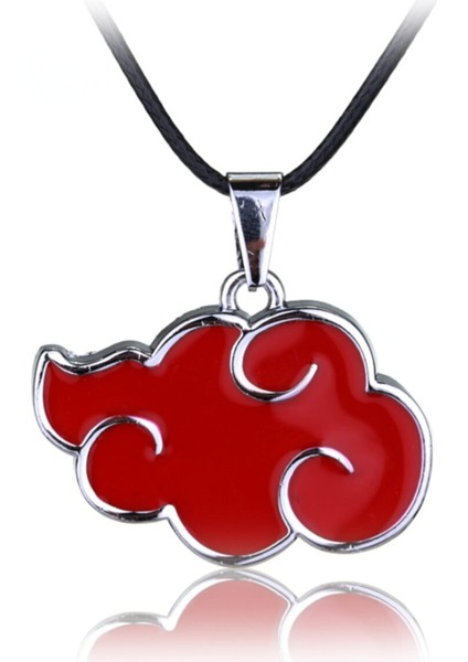 Anime Naruto Uzamaki Kırmızı Bulut Kolye