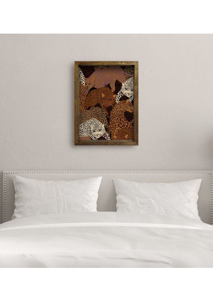 Gift Yatak Odası Konseptli Doğal Masif Ahşap Çerçeveli Tablo-17 modelleri