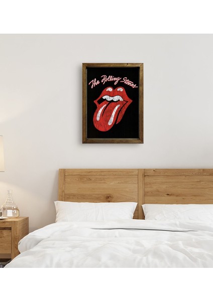 Gift Yatak Odası Konseptli Doğal Masif Ahşap Çerçeveli Tablo-28 fırsatları