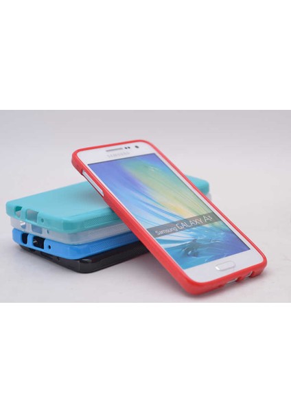 Samsung Galaxy A3 Kılıf Şeffaf Silikon Hibrit Case