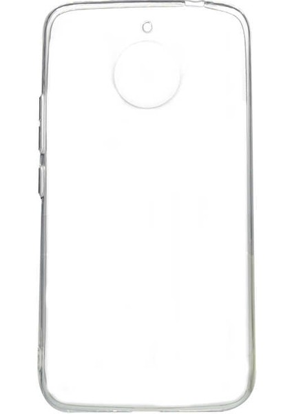 Lenovo Moto E4 Plus Kılıf Şeffaf Silikon Hibrit Case