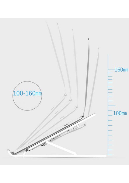 Laptop Standı Matebook Macbook Notebook Tablet Laptop Kademeli Yükseltici P1
