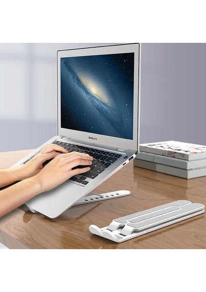 Laptop Standı Matebook Macbook Notebook Tablet Laptop Kademeli Yükseltici P1