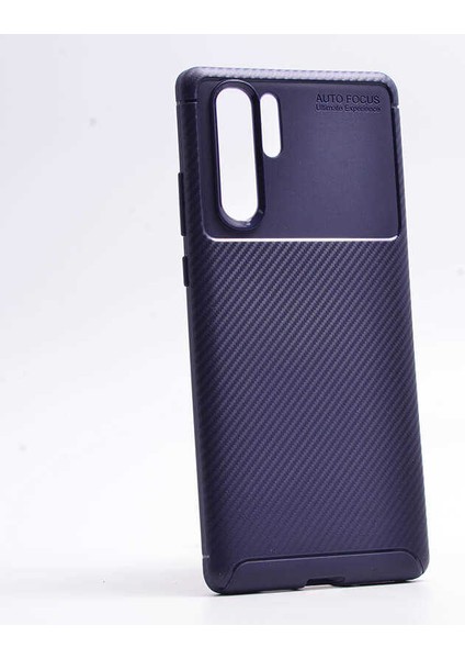 Huawei P30 Pro Kılıf Karbon Silikon Case