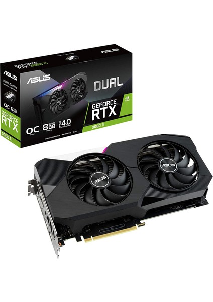 Rtx 3060 Ti Dual Oc V2 (Lhr) 8Gb Gddr6 256Bit (Dual-Rtx3060Tı-O8G-V2)