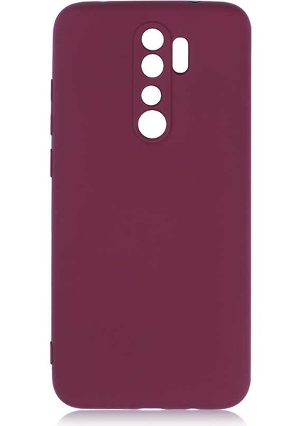 - Xiaomi Redmi Note 8 Pro - Kılıf İçi Kadife Koruyucu Mara Lansman Kapak - Koyu Mor - T17690