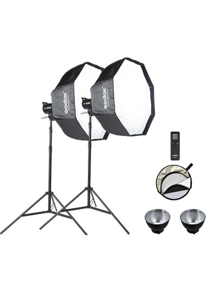 SL-60W LED Video Işığı 2'li Kit