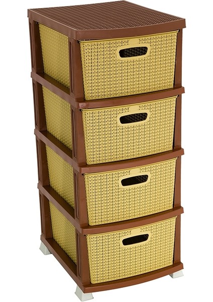 Elegant Örgü Desenli Komidin