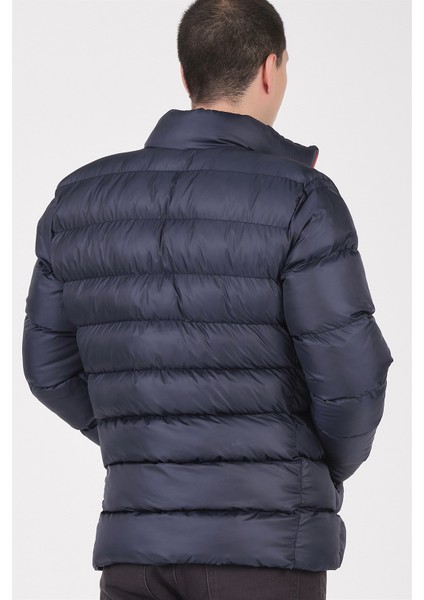 M8650 Dewberry Erkek Puffer Mont-Lacivert modelleri