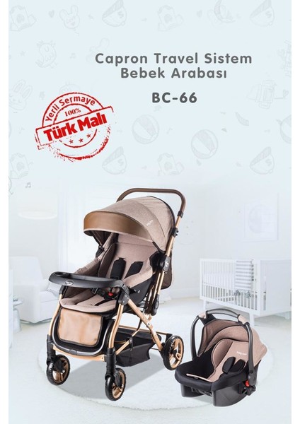 Anne Bebek Dünyası Travel Sistem Bebek Arabası Puset