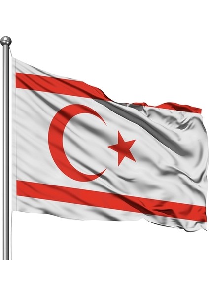 Kuzey Kıbrıs Türk Cumhuriyeti Bayrağı 70 x 105 cm