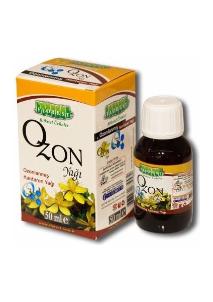 Ozon Yağı 50 ml Ozonlanmış Kantaron Yağı Kantoron Yağı
