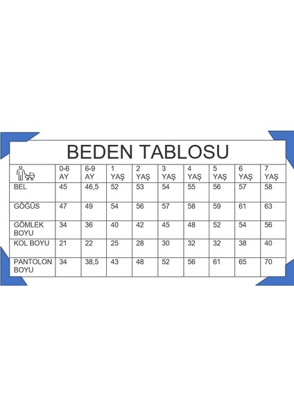 Nostaljik Çocuk Pijaması
