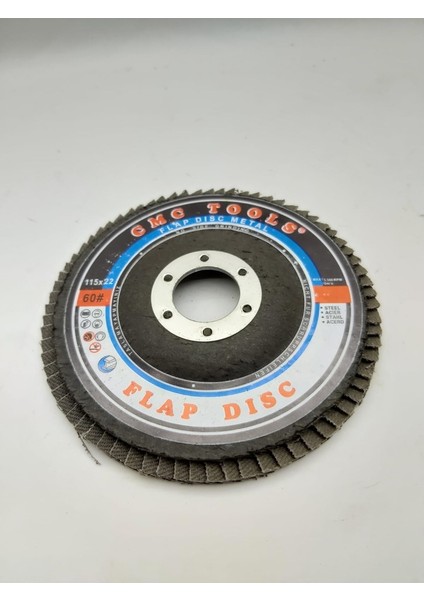 Cmc Metal Ahşap Flap Disk Zımpara 115X22 mm 1 Adet 80 Kum