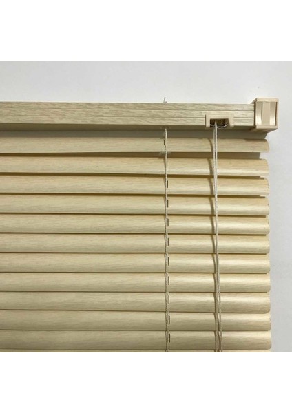 Pvc Jaluzi 25 mm 90 x 200 cm Ölçülerinde Ahşap Desenli