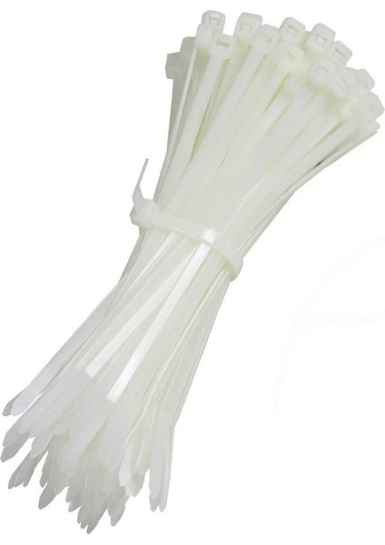 3.6 x 200 mm Kablo Bağı & Plastik Cırt Kelepçe Paket (100ADET) fiyatları