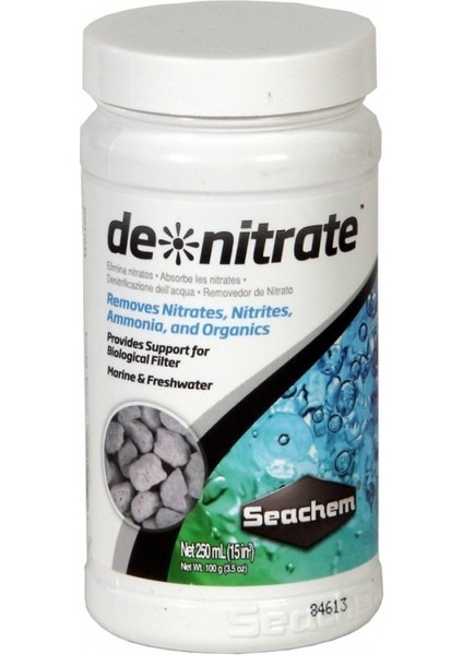De Nit Rate 250 ml Akvaryum Filtre Malzemesi