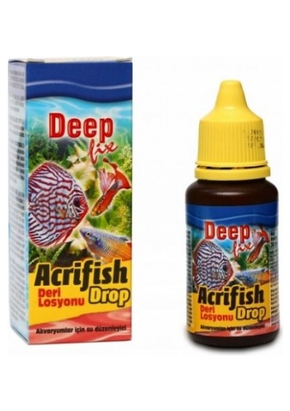 Fix Acrifish Drop- Balıklar Için Mantar Giderici 30ML