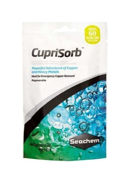 Cuprisorb 100 ml Akvaryum Filtre Malzemesi