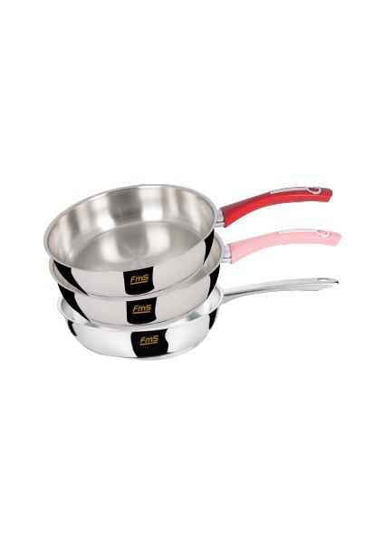 İdeal 26 cm. Yağ Tavası Pembe