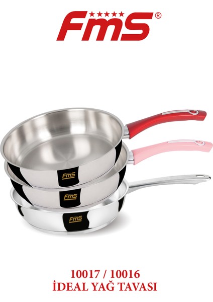 İdeal 26 cm. Yağ Tavası Pembe fiyatları