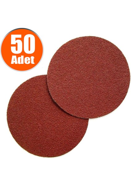 Cırt Zımpara 125 mm Spiral Avuç Taşlama 40 KUM (50 ADET)