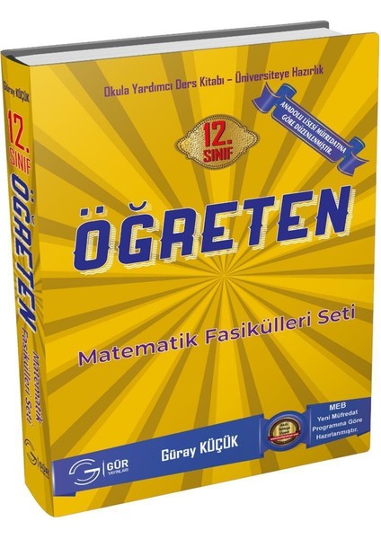 12.Sınıf Öğreten Matematik Anadolu Liseleri İçin Fasikülleri Seti