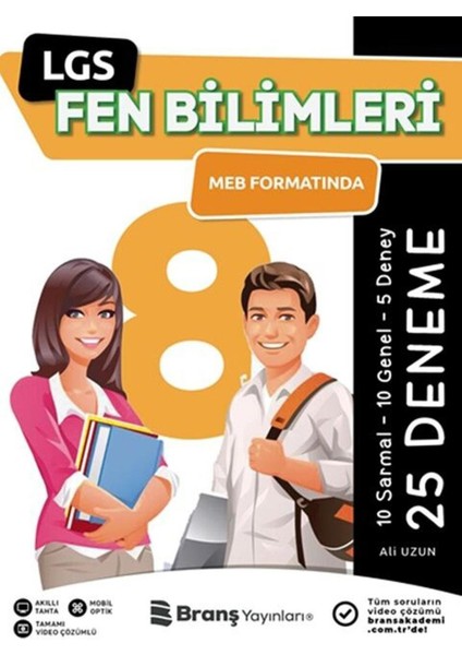 Branş Akademi Lgs Fen Bilimleri 25 Deneme