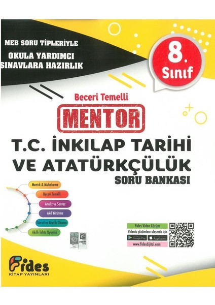 Fides 8.Sınıf T.C. İnkılap Tarihi Ve Atatürkçülük Mentor